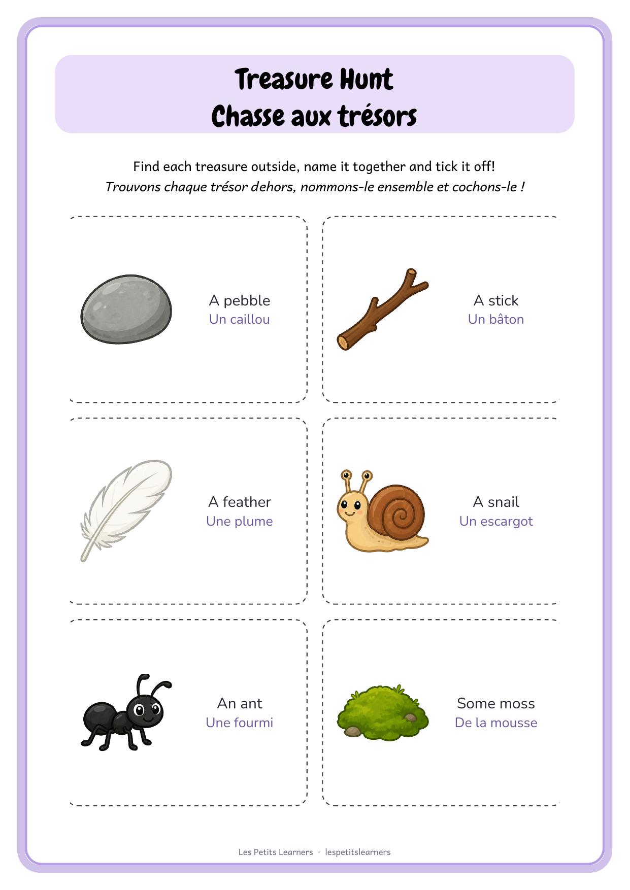 Nature Treasure Hunt